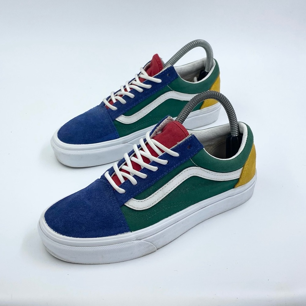 Vans Multicolor Sneakers - Blue, Green, Red, Yellow
